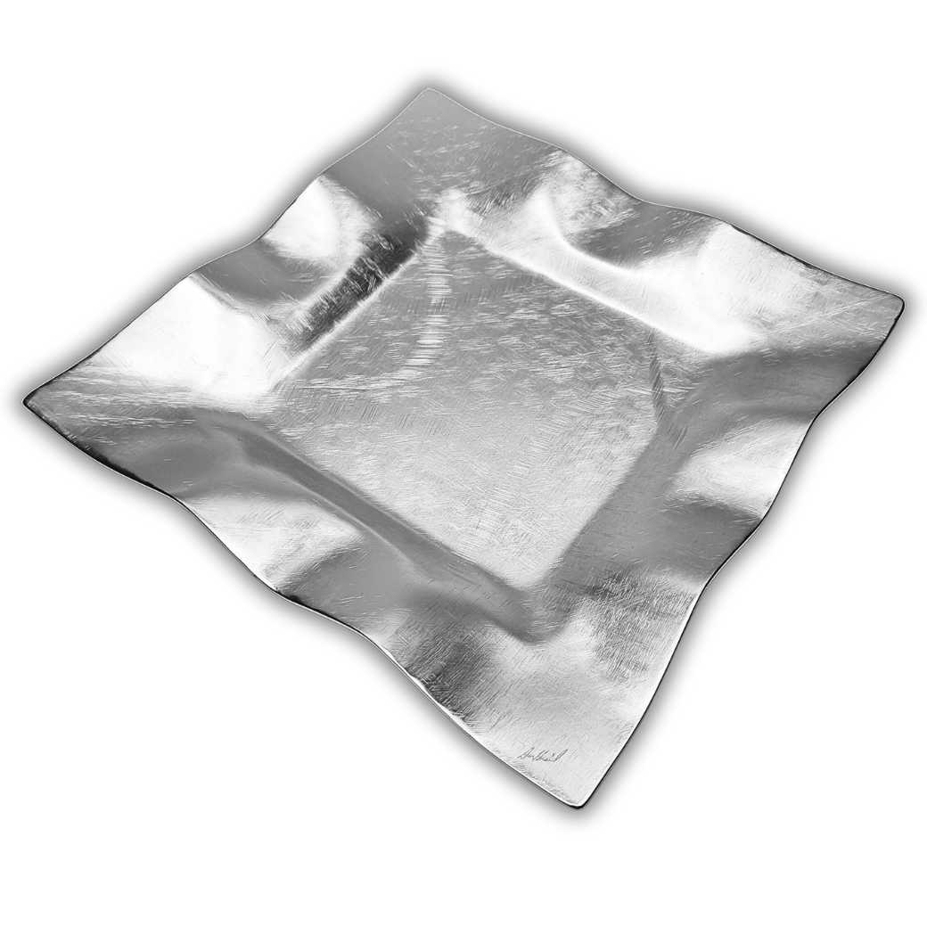 Contour Square Tray - Satin