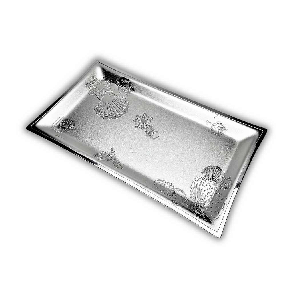 Large Oblong Tray - Shell