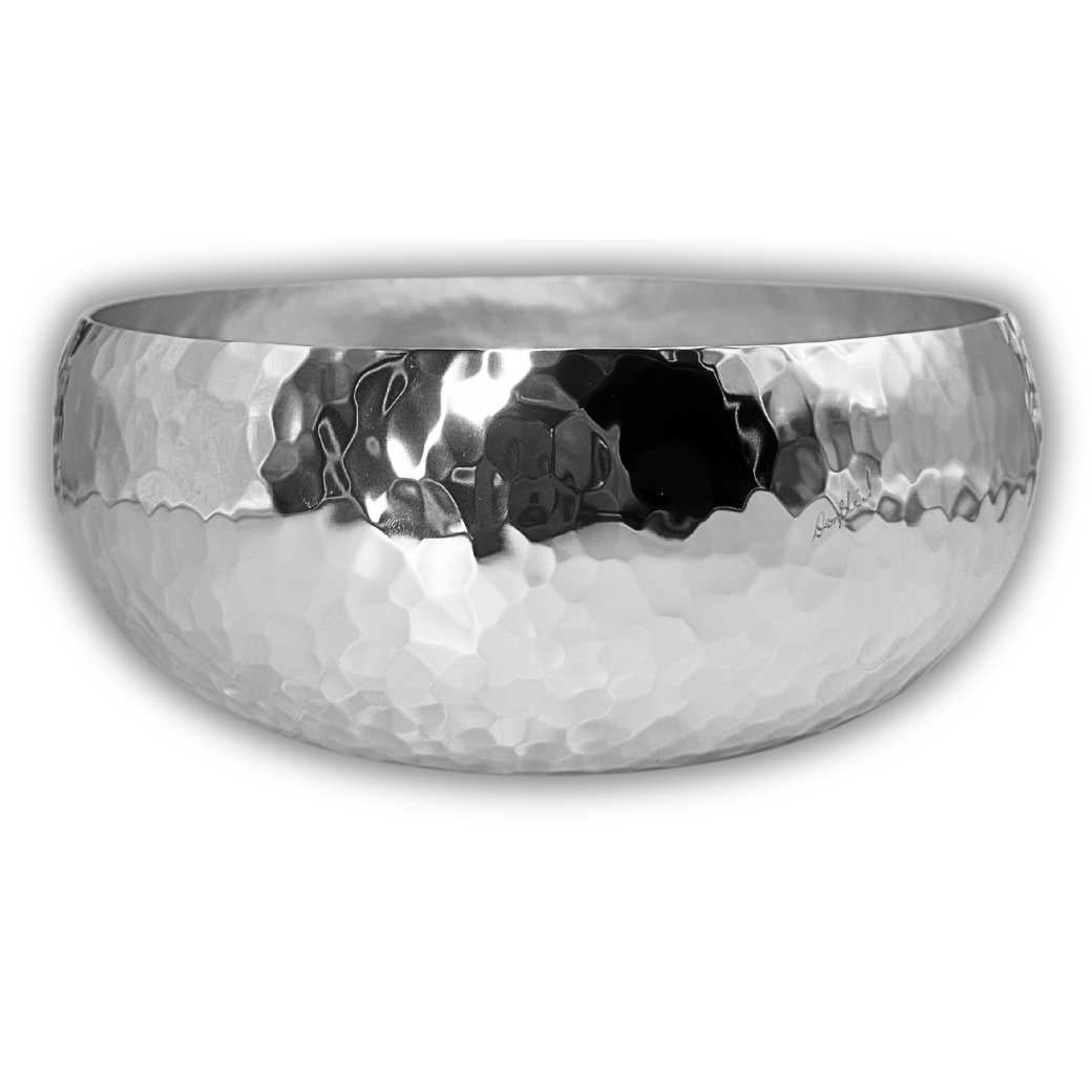 Large Salad Bowl (Curved) - Hand Raised