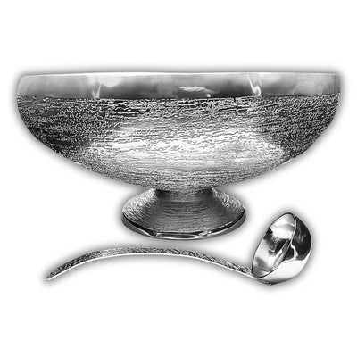 Punch Bowl with Ladle - Swirl