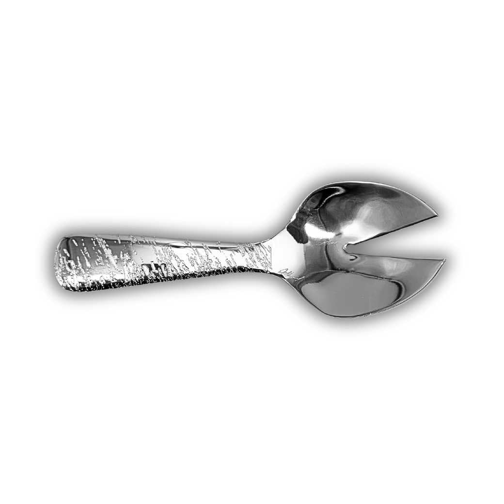 Short Salad Server Fork - Swirl