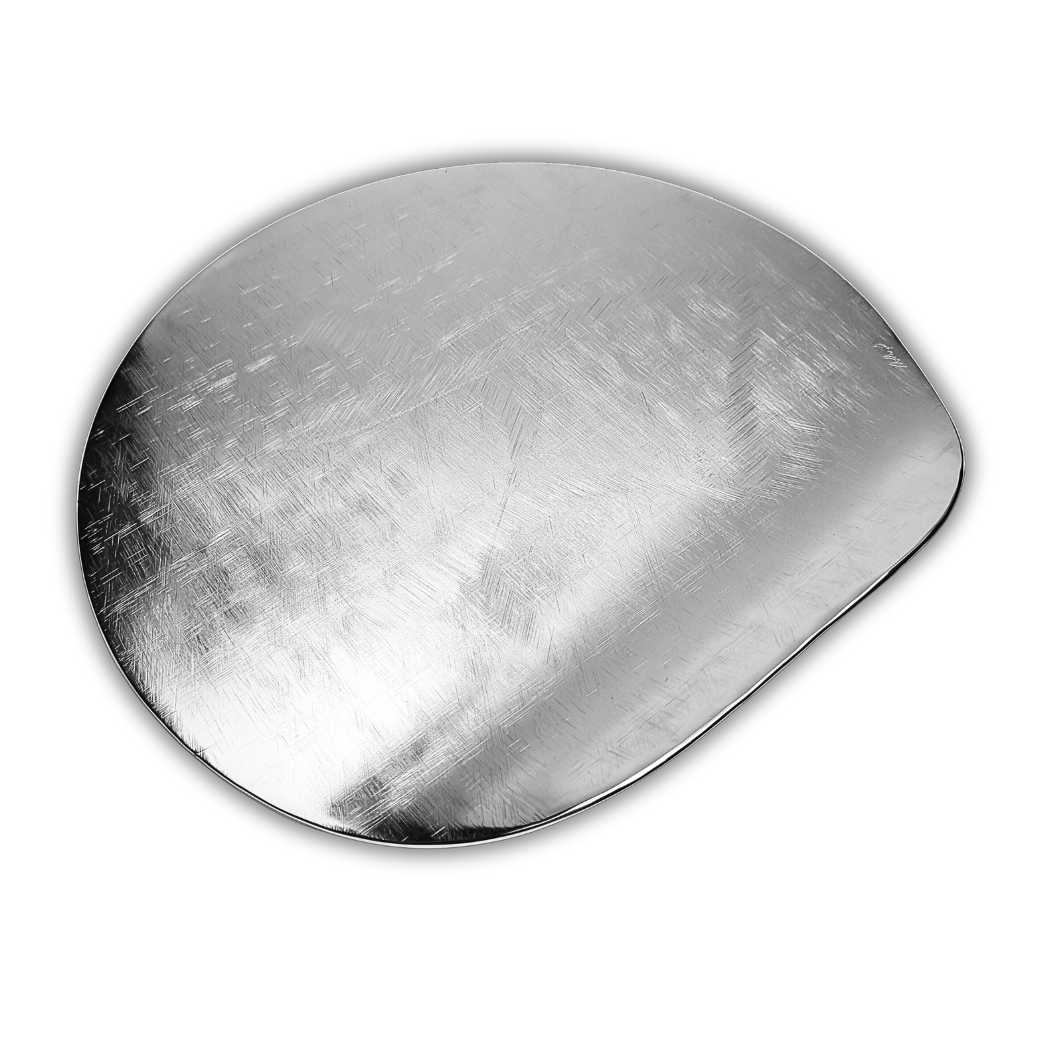 Small Off Round Platter - Satin