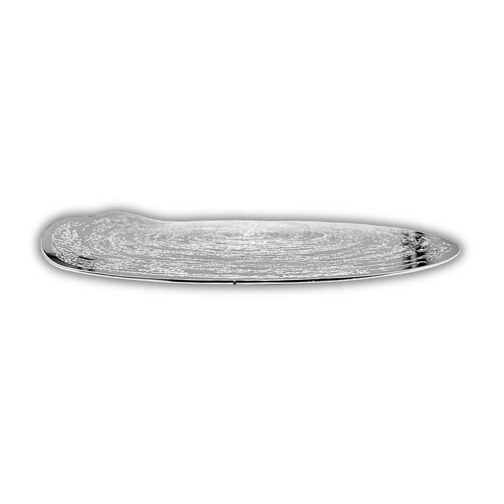 Small Off Round Platter - Swirl