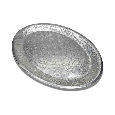 Oval Plate - Swirl